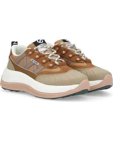 NO NAME ZAPATILLAS EXPLO RUNNER NYLON Y ANTE TAUPE
