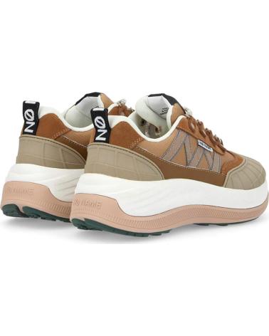 NO NAME ZAPATILLAS EXPLO RUNNER NYLON Y ANTE TAUPE