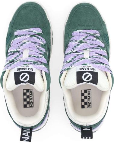NO NAME ZAPATILLAS NOLLIE SUEDE-STRAW MINT-DOVE-GOLD