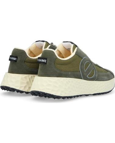 NO NAME ZAPATILLAS RUNNER M SUEDE-KNIT NO NAME GREEN