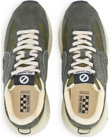 NO NAME ZAPATILLAS RUNNER M SUEDE-KNIT NO NAME GREEN