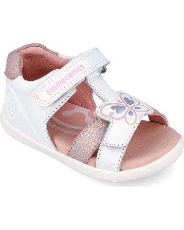 BIOMECANICS SANDALIA BIOMECANICS 262162 WIDER CON DETALLE MARIPOSA BLANCOB050