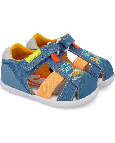 BIOMECANICS SANDALIA BIOMECANICS 262198 WIDER BAREFOOT LONA JEANSA371