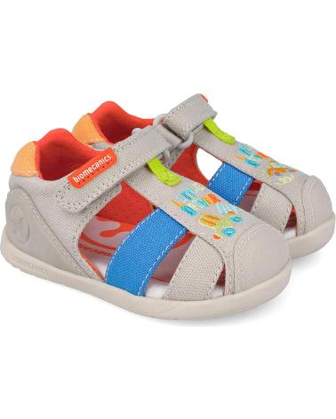 BIOMECANICS SANDALIA BIOMECANICS 262198 WIDER BAREFOOT LONA BEIGEB103