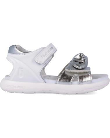 BIOMECANICS SANDALIAS NINA MODELO 262208B COLOR BLANCO BLCPLT
