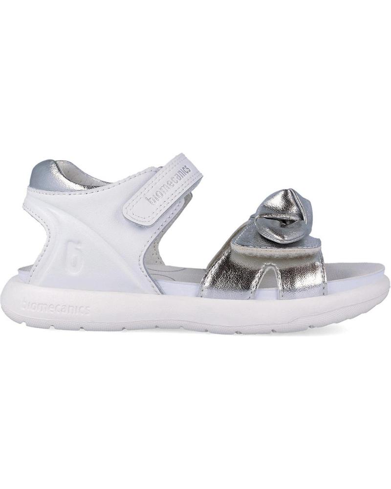 BIOMECANICS SANDALIAS NINA MODELO 262208B COLOR BLANCO BLCPLT
