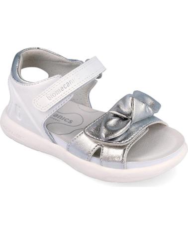 BIOMECANICS SANDALIAS NINA MODELO 262208B COLOR BLANCO BLCPLT
