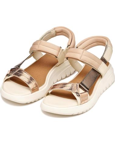GEOX SANDALIAS D65BSD D FLEXTRIDE DKBEIGE