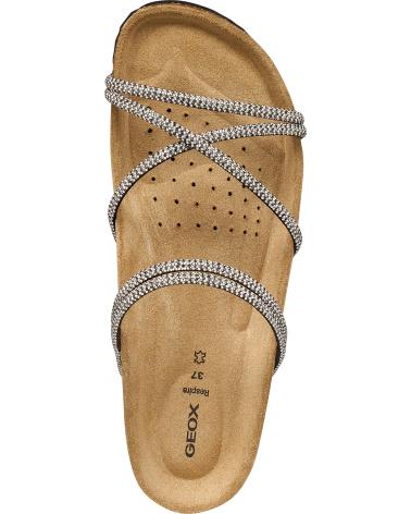 GEOX SANDALIAS MUJER MUJER D65Y3I NEGRO