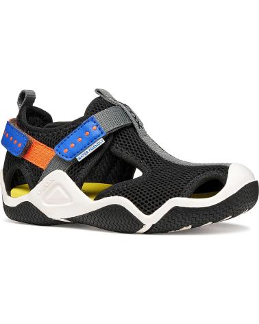 GEOX SANDALIAS INFANTILES GEOX WADER J1530A BLACKORANGE