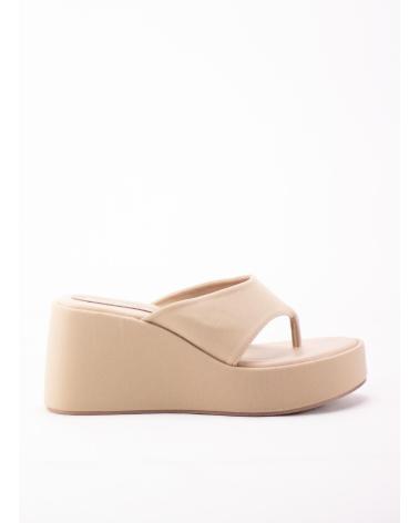 KESLEM SANDALIAS LUNA EN COLOR BEIGE PARA MUJER TAUPE