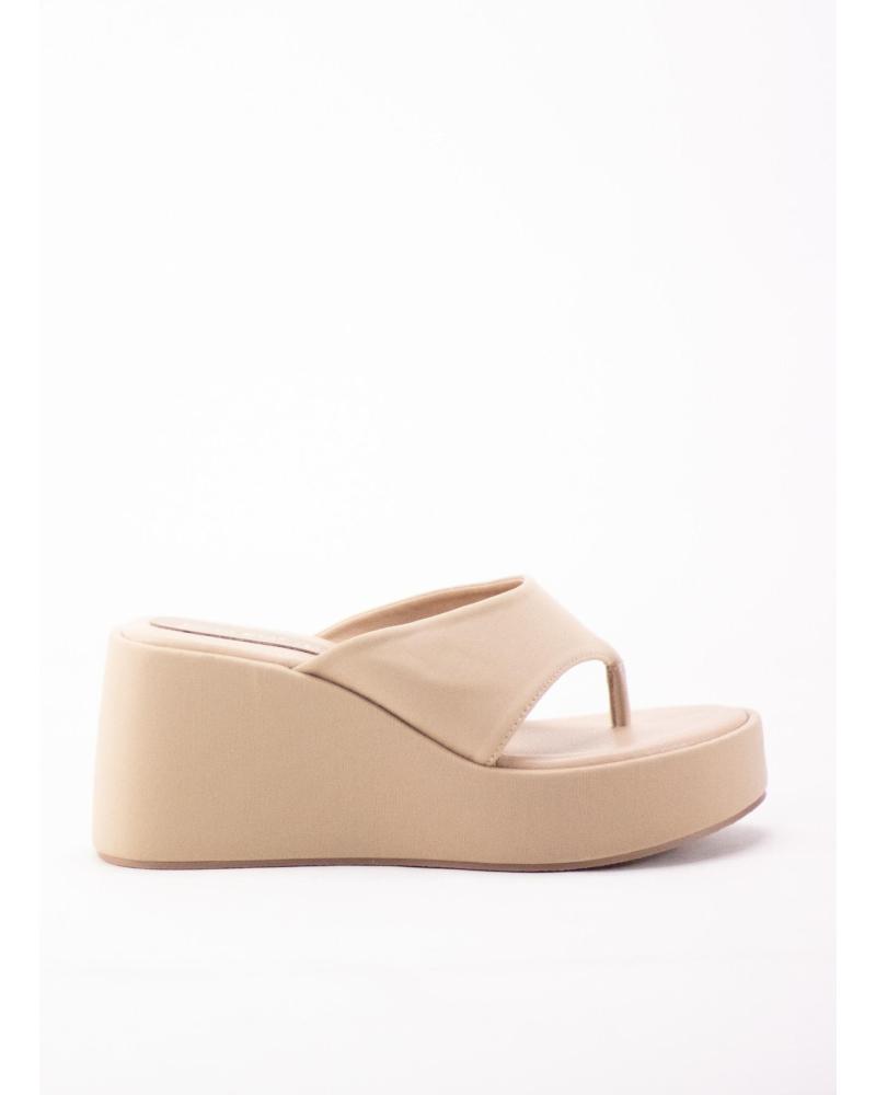 KESLEM SANDALIAS LUNA EN COLOR BEIGE PARA MUJER TAUPE
