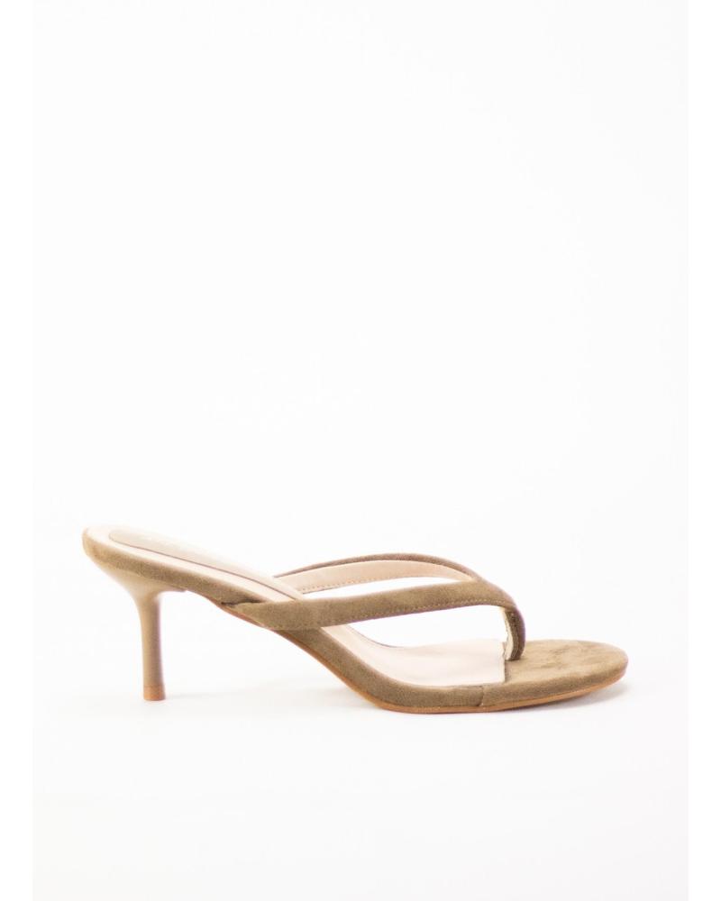 KESLEM SANDALIA SELENE EN COLOR BEIGE PARA MUJER KAKI