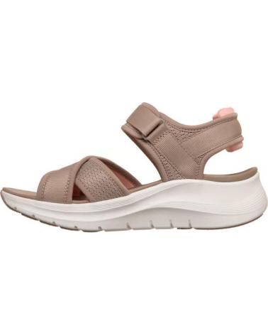 SKECHERS SANDALIAS ARCH FIT 2 0 SANDAL FEELIN BRIGHT TAUPE CORAL 1640 GRIS