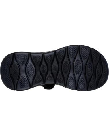 SKECHERS SANDALIAS GO WALK FLEX SANDAL EASY ENTRY 229210-BKLKM NEGRO