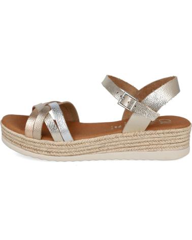OH MY SANDALS SANDALIAS PLANAS COMBINADAS 6010 CHAMPAGNE