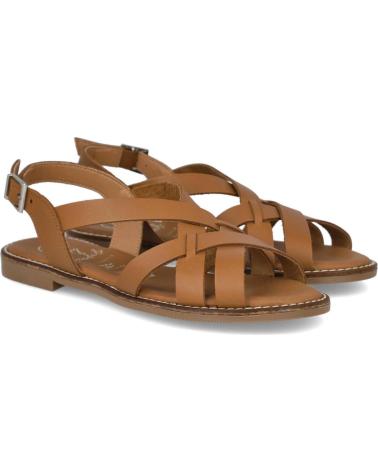 OH MY SANDALS SANDALIAS PLANAS DE TIRAS 5833 ROBLE