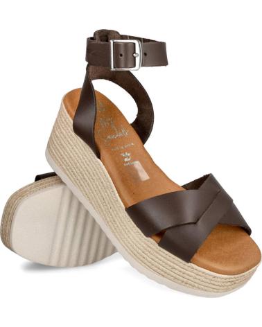 OH MY SANDALS SANDALIAS OH MY SANDALS 5445 CON PLATAFORMA MARRON