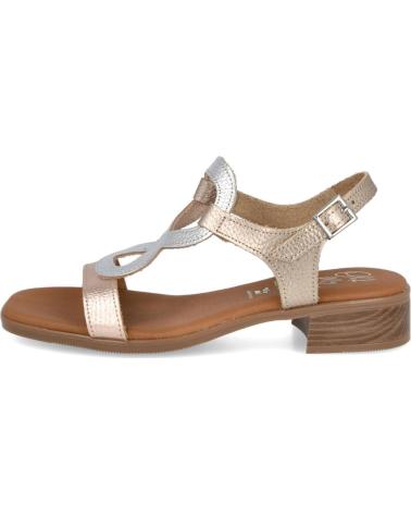 OH MY SANDALS OH MY SANDALS 5893 SANDALIAS DE TACÓN BAJO COMBINADAS CAVA