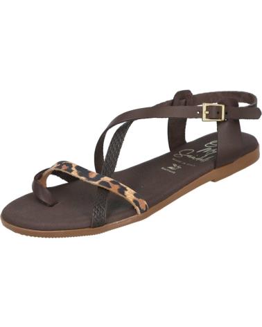 OH MY SANDALS SANDALIAS PLANAS OH MY SANDALS 5807 COMBINADAS ANIMAL PRINT LEOPARDO