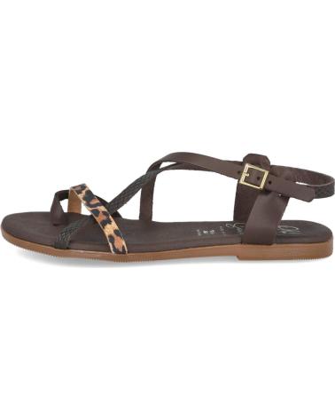 OH MY SANDALS SANDALIAS PLANAS OH MY SANDALS 5807 COMBINADAS ANIMAL PRINT LEOPARDO