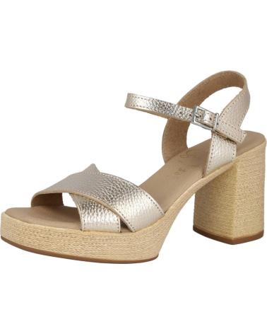 OH MY SANDALS 5731 SANDALIAS DE TACON Y PLATAFORMA MUJER CHAMPAGNE