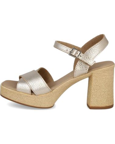 OH MY SANDALS 5731 SANDALIAS DE TACON Y PLATAFORMA MUJER CHAMPAGNE