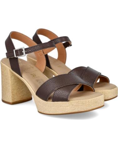 OH MY SANDALS OH MY SANDALS 5731 SANDALIAS TIRAS CRUZADAS PLATAFORMA MARRON