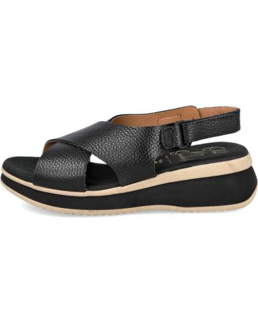 OH MY SANDALS SANDALIAS 5943 CON TIRAS CRUZADAS Y PLATAFORMA NEGRO