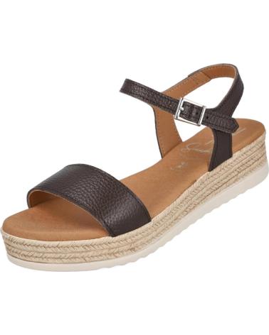 OH MY SANDALS SANDALIAS PLANAS 6111 MARRON
