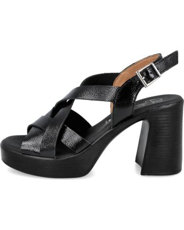 OH MY SANDALS SANDALIAS DE TACÓN Y PLATAFORMA 5938 NEGRO