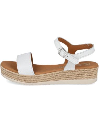 OH MY SANDALS OH MY SANDALS 6111 SANDALIAS PLATAFORMA PIEL BLANCO