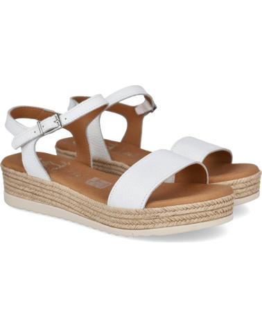 OH MY SANDALS OH MY SANDALS 6111 SANDALIAS PLATAFORMA PIEL BLANCO