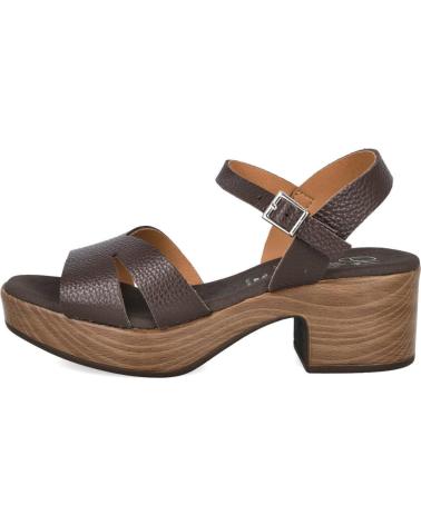 OH MY SANDALS OH MY SANDALS 5921 SANDALIAS CON TACÓN BLOQUE Y PLATAFORMA MARRON