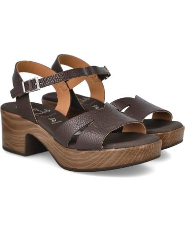 OH MY SANDALS OH MY SANDALS 5921 SANDALIAS CON TACÓN BLOQUE Y PLATAFORMA MARRON