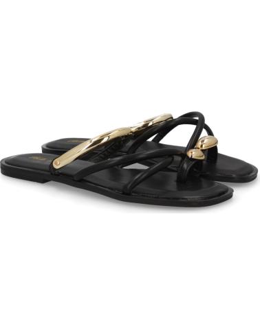 SPORT3PUNTO0 SANDALIA L2888 CON TIRAS ENTRELAZADAS Y DETALLE METÁLICO VARIOS COLORES