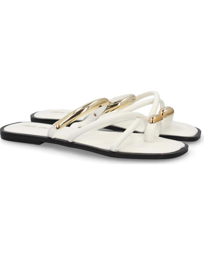 SPORT3PUNTO0 SANDALIAS PLANAS L2888 CON DETALLE METÁLICO VARIOS COLORES