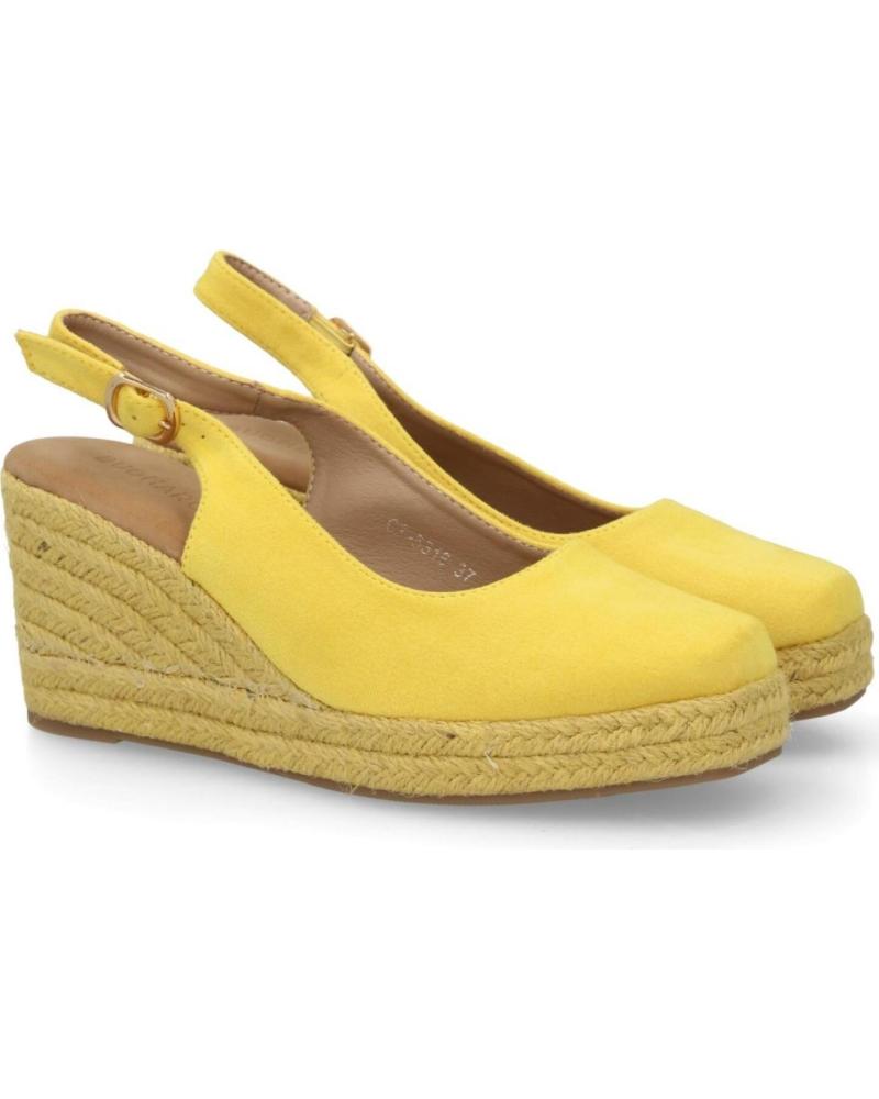 SPORT3PUNTO0 ALPARGATAS DE CUÑA EN LONA AMARILLO VARIOS COLORES
