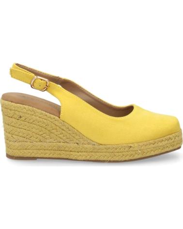 SPORT3PUNTO0 ALPARGATAS DE CUÑA EN LONA AMARILLO VARIOS COLORES