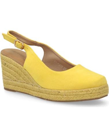SPORT3PUNTO0 ALPARGATAS DE CUÑA EN LONA AMARILLO VARIOS COLORES