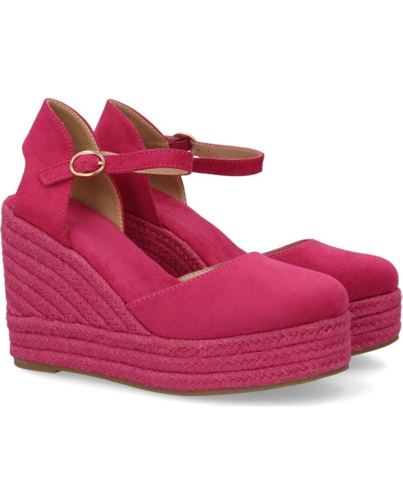 SPORT3PUNTO0 SANDALIA DE CUÑA CON PLATAFORMA Y CIERRE DE HEBILLA VARIOS COLORES