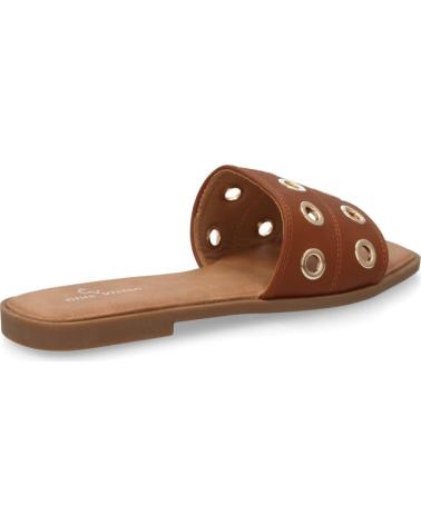 SPORT3PUNTO0 SANDALIAS PLANAS CON DETALLES DE OJALES METÁLICOS TF2529 VARIOS COLORES