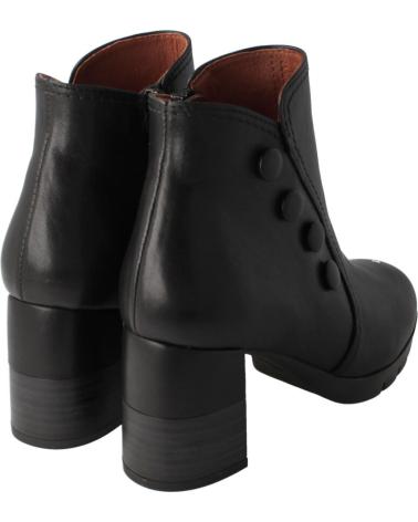 Botines HISPANITAS  de Mujer BOTIN PIEL NEGRO  NEGRO