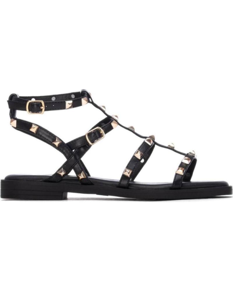 XTI SANDALIAS TACHUELAS NEGRO