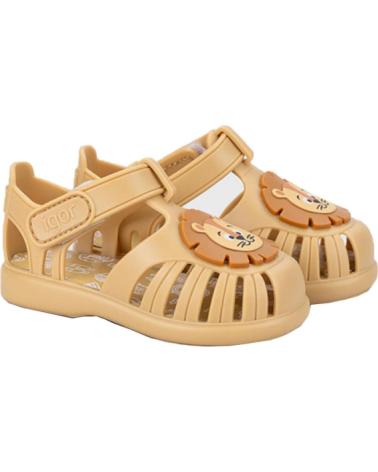 IGOR SANDALIAS CANGREJERAS BAREFOOT CON DETALLE DE LEÓN AMARILLO