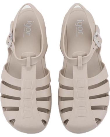 IGOR SANDALIA CANGREJERA BAREFOOT 10259 BEIGE