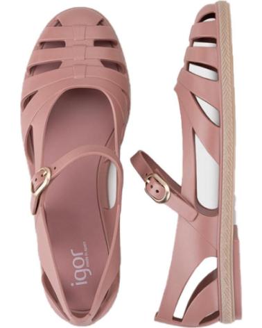 IGOR CANGREJERA BAREFOOT MUJER 10377 ROSA