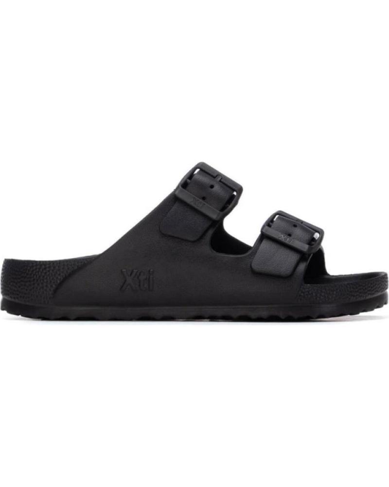 XTI CHANCLA MUJER PLANO 145138 NEGRO
