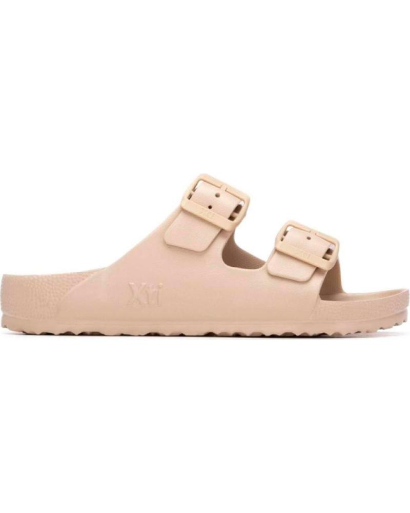 XTI CHANCLA MUJER PLANO 145138 BEIGE