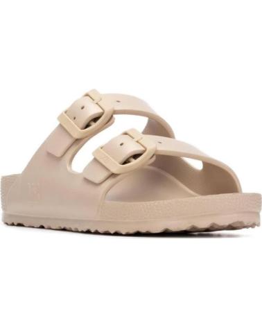 XTI CHANCLA MUJER PLANO 145138 BEIGE